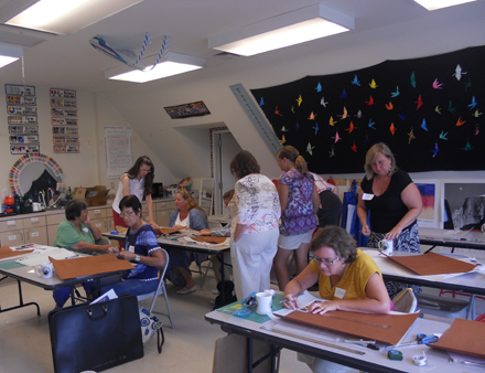 Jennifer Falck Linssen :: Burroughs-Chapin Art Museum workshop